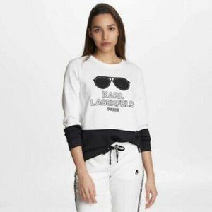 KARL LAGERFELD SUNGLASSES TOP   SIZE LARGE  NEW